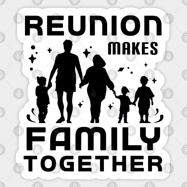 Reunion Makes Family Together Summer Vacation Gift Sticker by SOF1AF